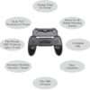 W11 for PUBG Mobile Phone Controller Portable Gamepad Joystick with Real Triggers (Black, For Android, iOS) and Easy Physical L1R1 Keys Gaming Accessory Kit - Image 8