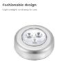 Battery Wireless Night Stick Tap Touch Lamp Stick| 3 Led Mini Wall Cell Light | On Push Light for Cabinets, Counters, Utility Room, Cordless Touch Light,Plastic - Image 6