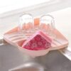 Triangular Sink Corner Tray Tray Wash Basin Sponge Scrub Detergent Storage Holder Organizer Tool for Dish Wash - Image 5