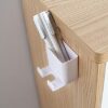 Wall Mounted Remote & Mobile Holder home wall hanging free punching simple creative multi-function storage box - Image 4