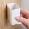 Wall Mounted Remote & Mobile Holder home wall hanging free punching simple creative multi-function storage box - Image 2