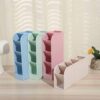 4 Grid Candy pencil Storage Stand Holder| Compartments Desk Organizer||Multicolor|Stationery Storage Organiser for Home & Office - Image 3
