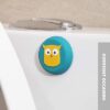 Door Handle Bumper 2 PCE Self-Adhesive | Cartoon Animals Wall Protector Door Knob Wall Shield Rubber | Door Stoppers for Furniture Glass Table |Silicon Cartoon Shape Door Stopper - Image 6