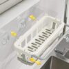 Two Tone Hanging Drain Rack |Kitchen/Bathroom Sink Tray with Drying Basket | Retractable Storage Rack | Sponge Drain Tray | - Image 6