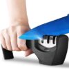 Knife Sharpener Manual for 3 Slot Kitchen Sharpening Tool(Black) & Sharpening Dull Stainless Steel,Ceramic Knife , - Image 2