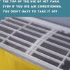 AC Dust Proof Protection Cover Designer Summer Ac Cover for 1.5 Ton or 2Ton - Image 2