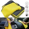 Multicolor Microfiber Cloth 400 GSM Microfiber Towel (30*40 cm) - Image 2