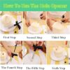 Coconut Opener Driller Knife Tool Baskety Useful Stainless Steel - Image 4