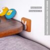 Door Handle Bumper 2 PCE Self-Adhesive | Cartoon Animals Wall Protector Door Knob Wall Shield Rubber | Door Stoppers for Furniture Glass Table |Silicon Cartoon Shape Door Stopper - Image 7