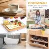 Non Adhesive Waterproof roll, Transparent Washable Reusable Kitchen Cabinet Liners for Fridge, Dresser, Toolbox, Cupboard, Pantry ,Drawer Mat (45*300) - Image 3