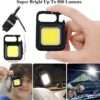 Keychain Light with Rechargeable COB Work Light Rechargeable LED |Keychain Portable Bottle Opener & Flashlight - Image 7