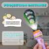 Mini Slide Projector Flashlight Torch with 24 Pattern, For kids Lamp Education Learning Night Light Before Going to Bed| Kids Projection Light Toy Slide Flashlight - Image 4