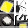 Keychain Light with Rechargeable COB Work Light Rechargeable LED |Keychain Portable Bottle Opener & Flashlight - Image 5