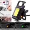 Keychain Light with Rechargeable COB Work Light Rechargeable LED |Keychain Portable Bottle Opener & Flashlight - Image 4