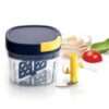 2 IN 1 BIG TURBO HANDY DORI PLASTIC CHOPPER BLENDER 600ML for vegetable - Image 3