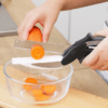 Stainless Steel and Plastic Household Clever Cutter 2 in 1 Food Chopper - Image 3