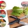 Stainless Steel and Plastic Household Clever Cutter 2 in 1 Food Chopper - Image 2