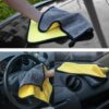 Microfiber Towels for Car Bike Cleaning Polishing Washing & Detailing (Multi-Color, 40X60CM Pack 1) 700 GSM Microfiber Towel (40*60 cm) - Image 2