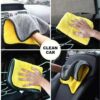 Microfiber Towels for Car Bike Cleaning Polishing Washing & Detailing (Multi-Color, 40X60CM Pack 1) 700 GSM Microfiber Towel (40*60 cm) - Image 4