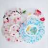 Waterproof Shower Cap Elastic Reusable Bathing Hair Beauty| Disposable Ladies Rain & Shower Cap (Set6) | Flower Printed Hat Environmental Protection Bath Caps for Women Girl Multi Color - Image 4