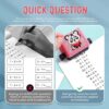 Addition Subtraction Kids Learning Toy Roller Stamp Plastic Number Rolling Stamp Addition Subtraction Math Exercises Toy for Kids - Image 2