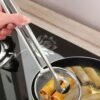 Stainless Steel Fryer Filter Tong (Imported) - Image 4