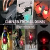 Strobe LED Air craft Light Motorbike Bicycle Car Drones |Rechargeable Helmet Flashing Emergency Signal - Image 8
